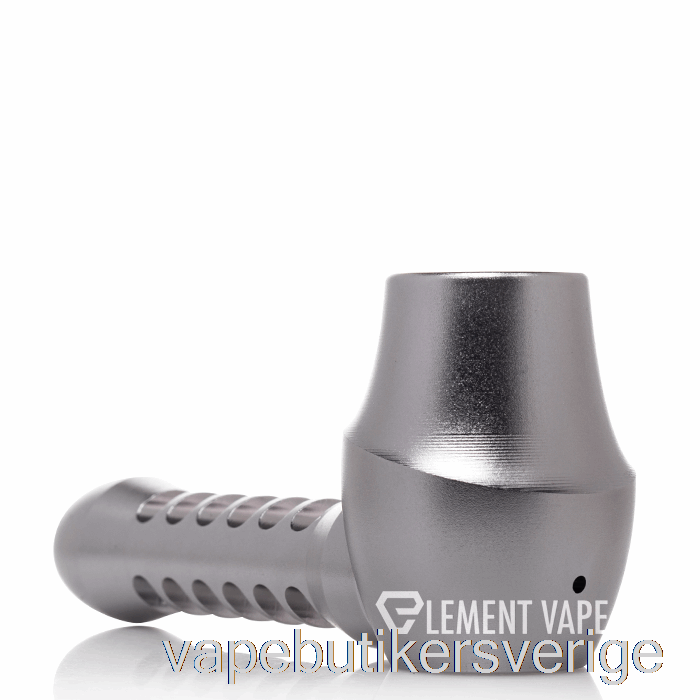 Vape Sverige Cheech Glas Metallkapslad Sked Handpipa Grå
